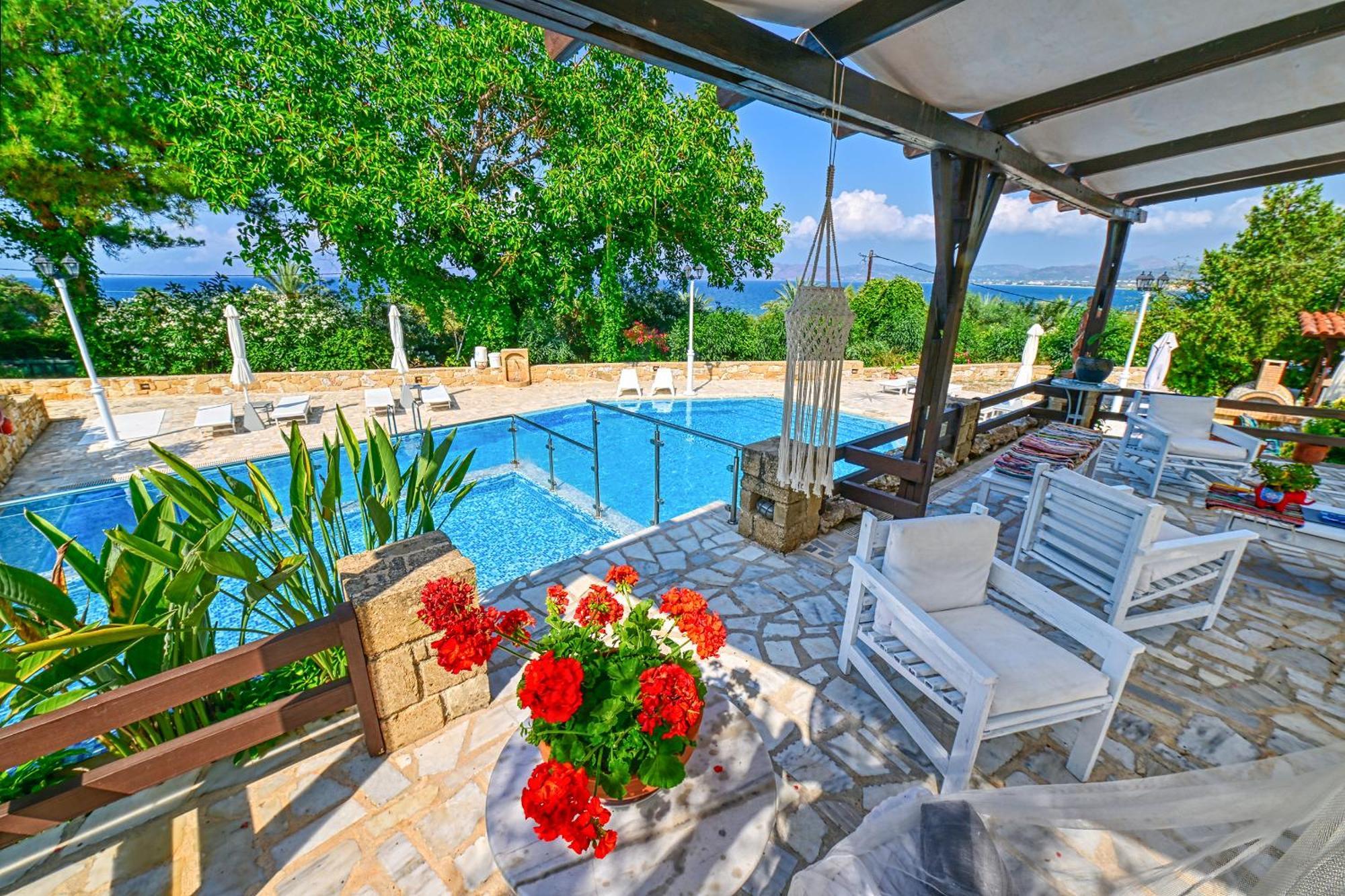 Villas Vista Del Mar Kíssamos Exteriör bild